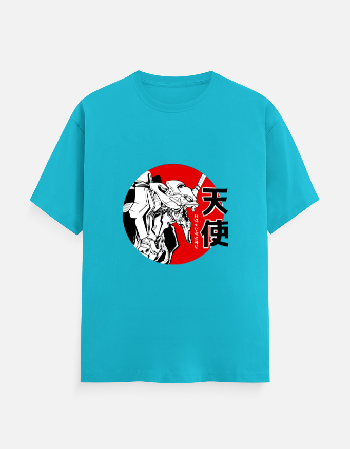 Neon Samurai Angel T-shirt