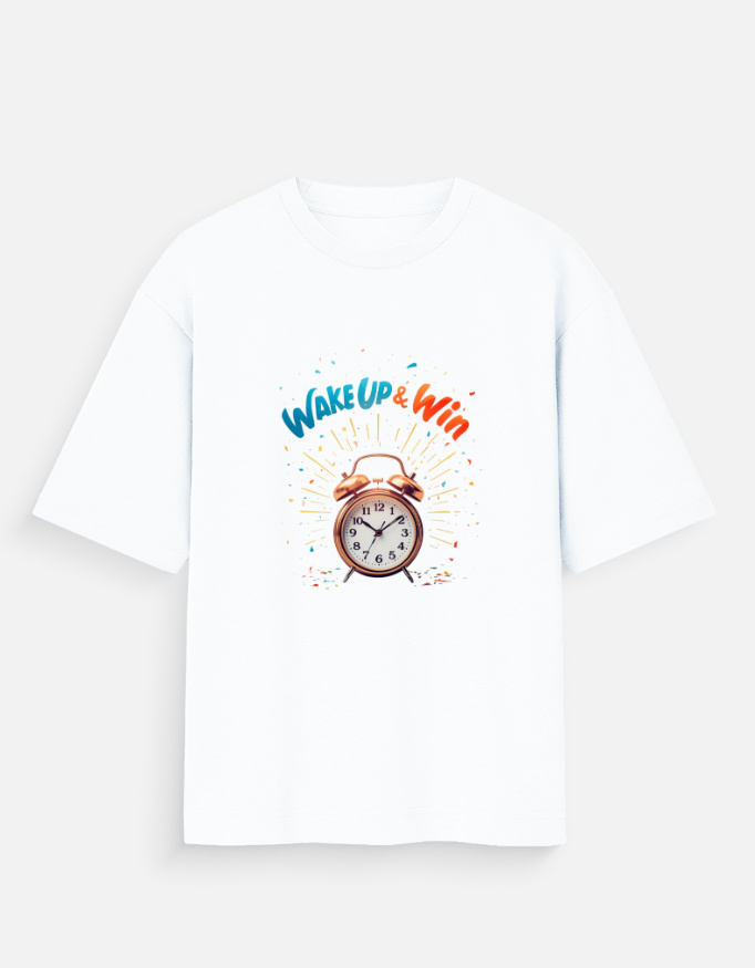 Wake Up & Win Grey - Image 4